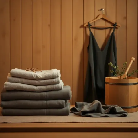 Sauna fińska jak się ubrać