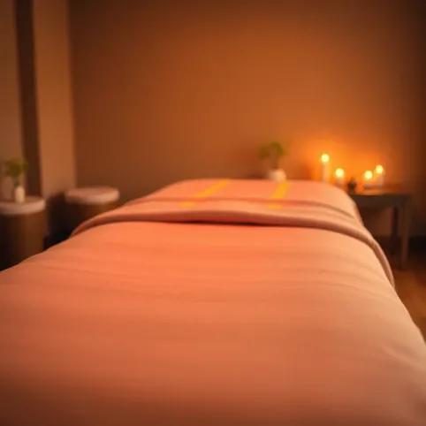 Stół do masażu podgrzewany