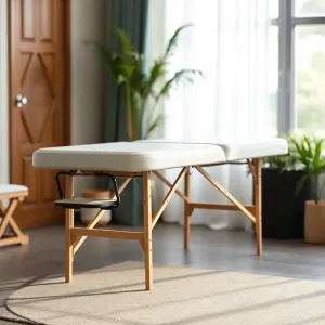 Stół do masażu PRZENOŚNY lekki 70 cm