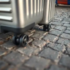 Stopka do walizki na kółkach