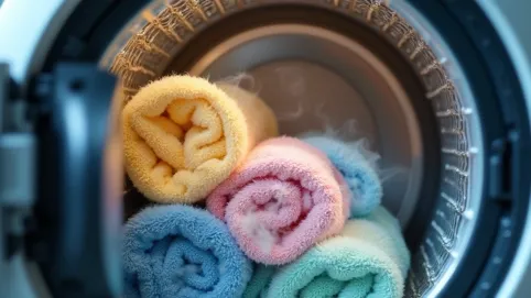 suszenie ręczników w suszarce