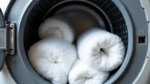 Suszenie ręczników w suszarce jaki program