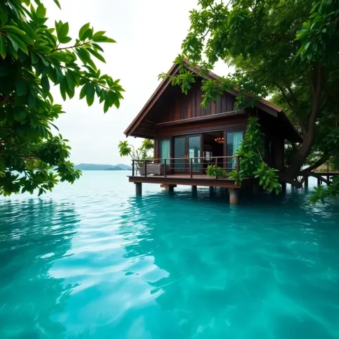 Tajlandia hotel na wodzie