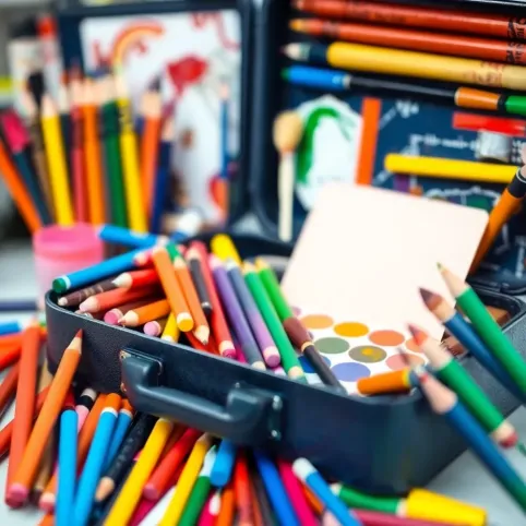 Walizka do malowania dla dzieci