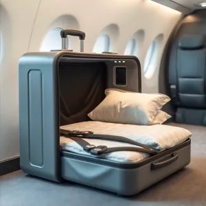Walizka do samolotu dla dziecka do spania