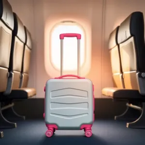 Walizka na kółkach dla dzieci do samolotu