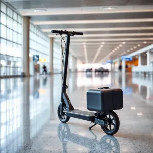 Walizka z hulajnogą dla dorosłych