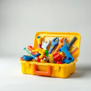 Walizka z narzędziami dla dzieci