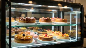 Witryna bufetowa na ciasto