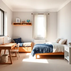 Wspólny pokój dla chłopca i dziewczynki