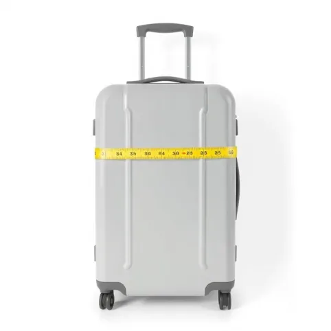 Wymiary średniej walizki