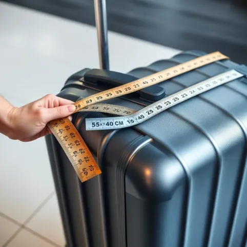 Wymiary walizki do samolotu LOT