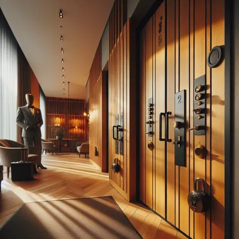 Zabezpieczenie Drzwi W Hotelu