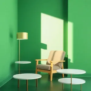 zielony pokój jakie meble