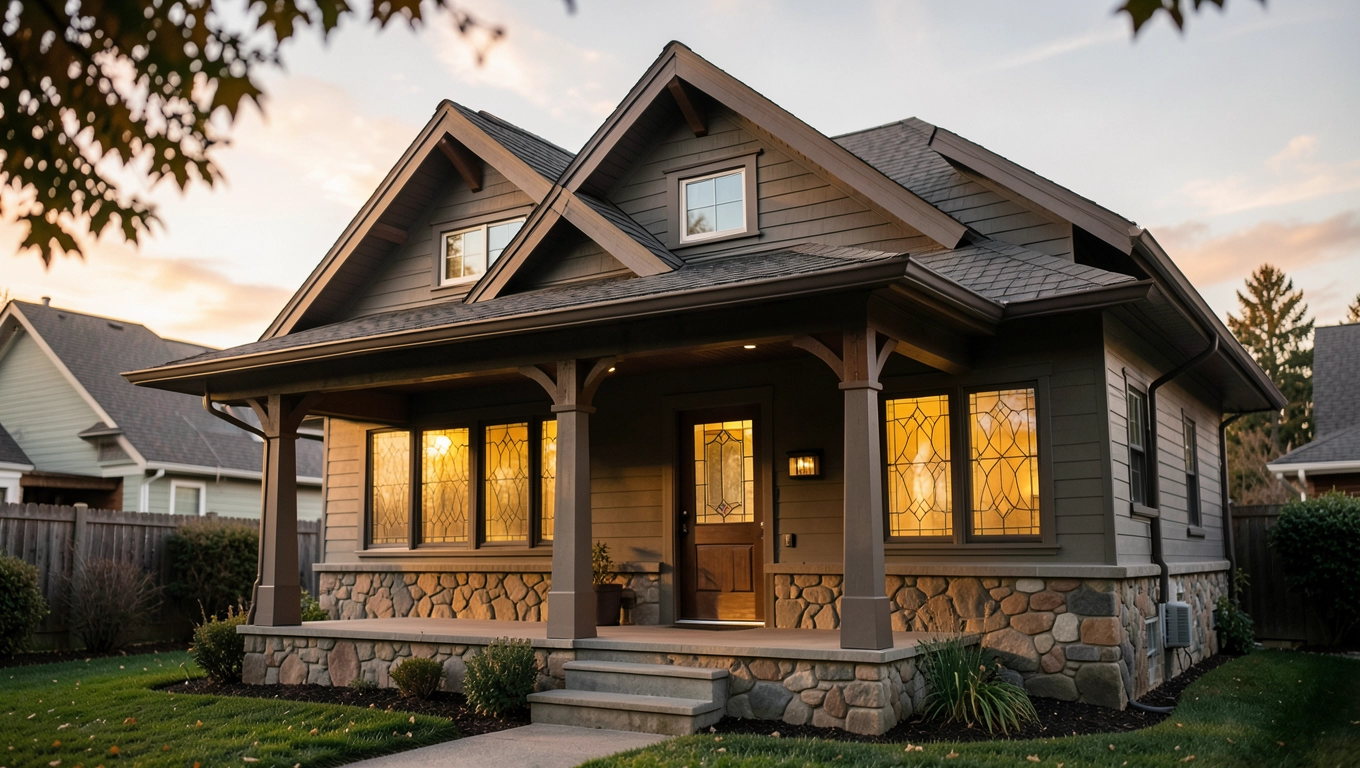 Signature Architectural Features of Vintage Craftsman Bungalows