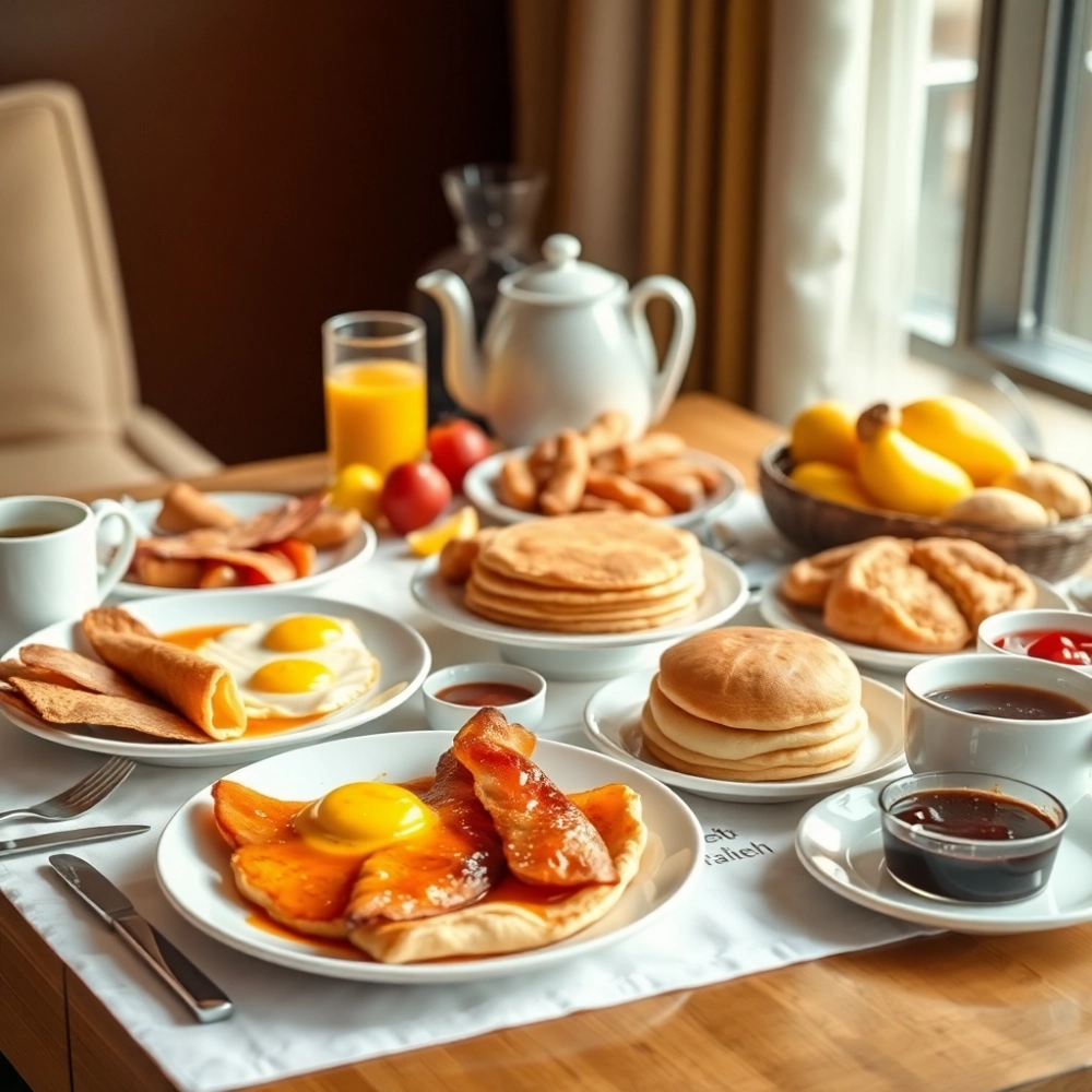 Śniadania Na Ciepło W Hotelu