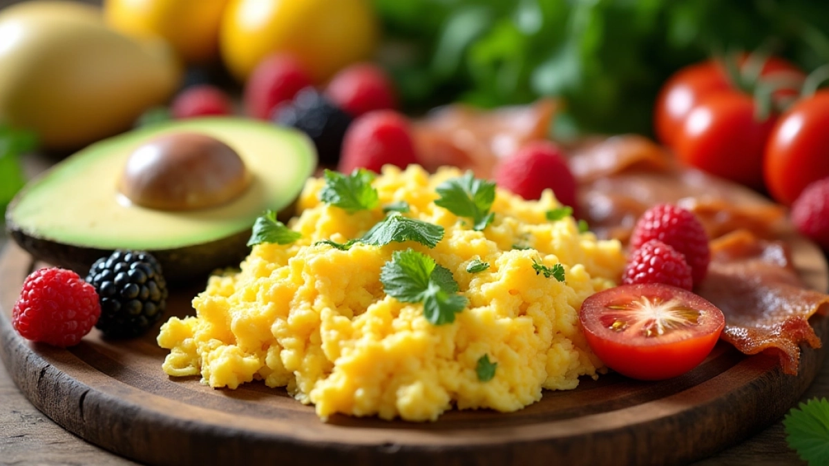 śniadanie niskowęglowodanowe