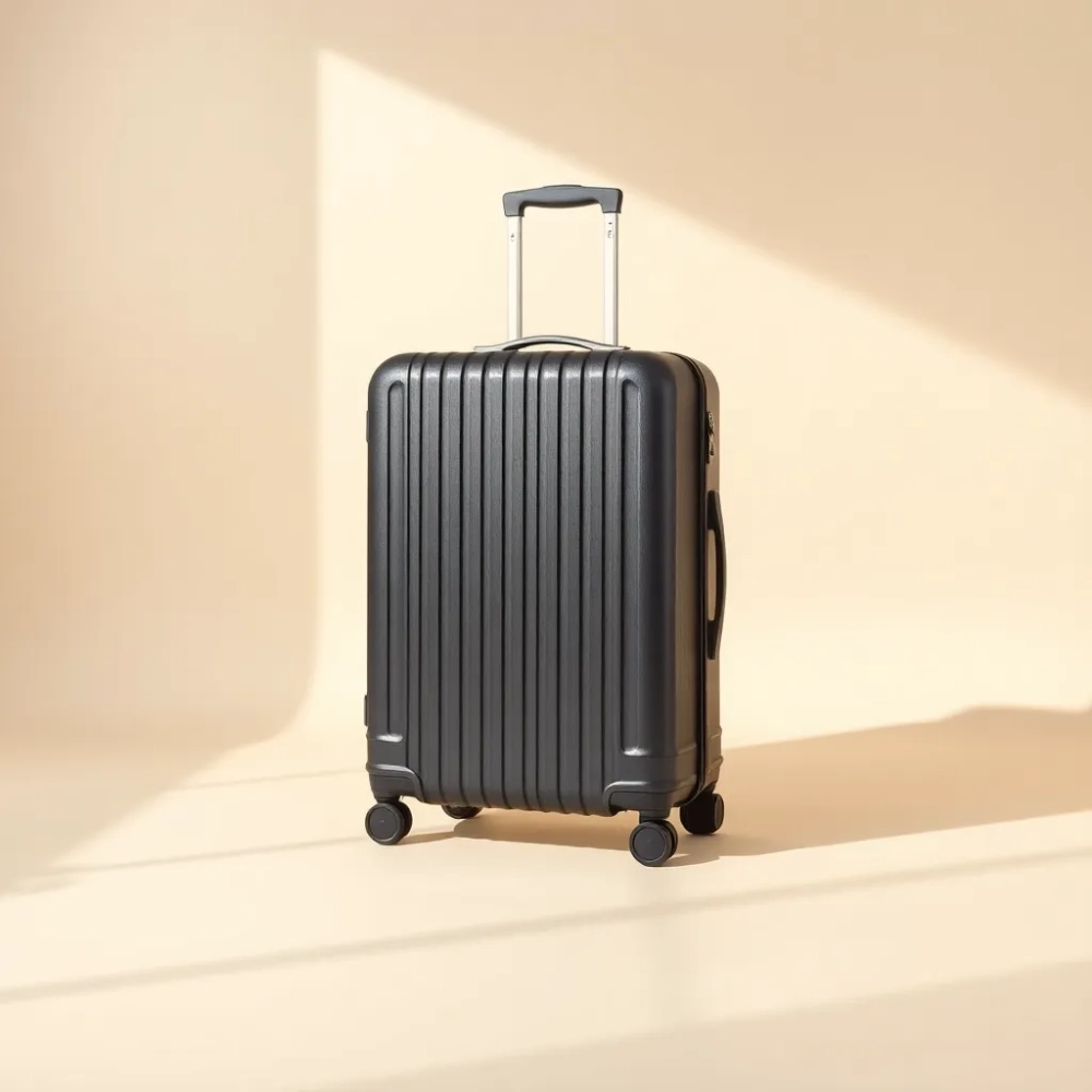 Średnia walizka z polikarbonu