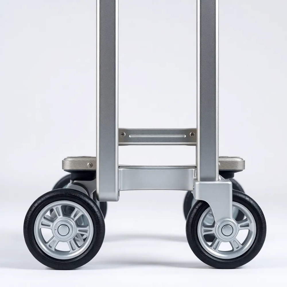 Stelaż do walizki na kółkach