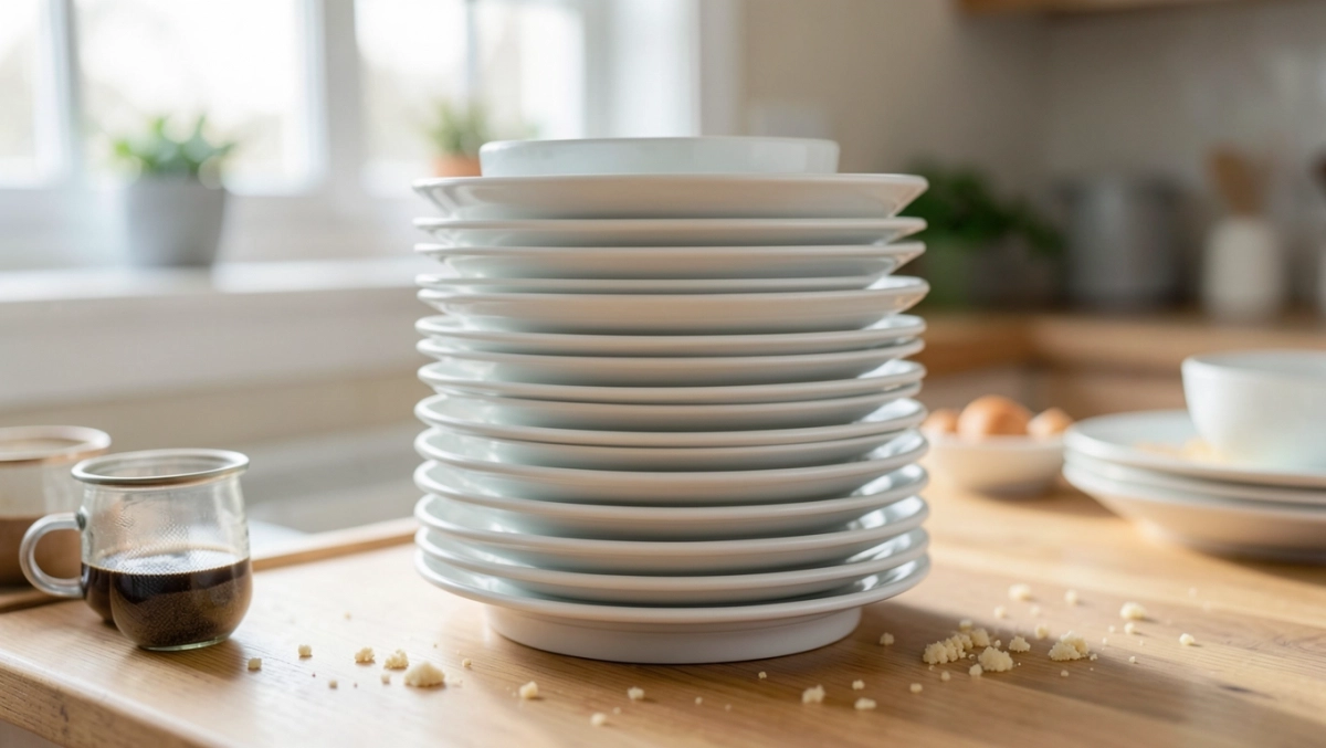 Stojak bufetowy na talerze