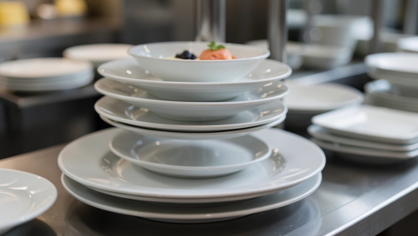 Stojaki bufetowe na różne średnice talerzy