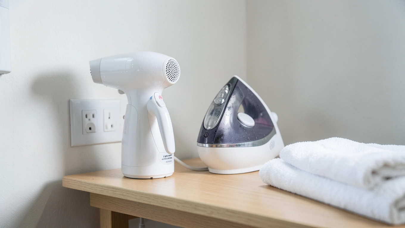 Suszarka i żelazko w hostelu Warszawa pokój 1 osobowy