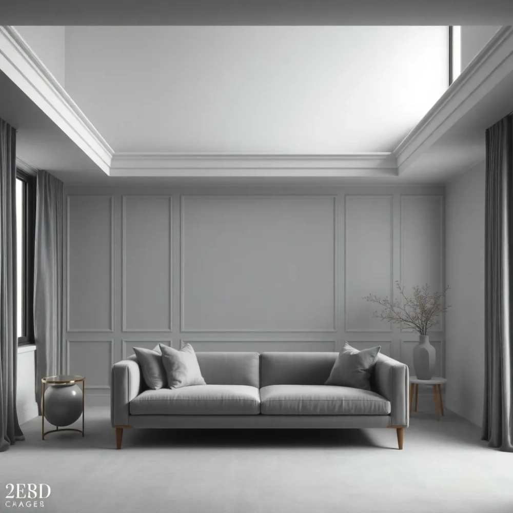 Szary pokój inspiracje