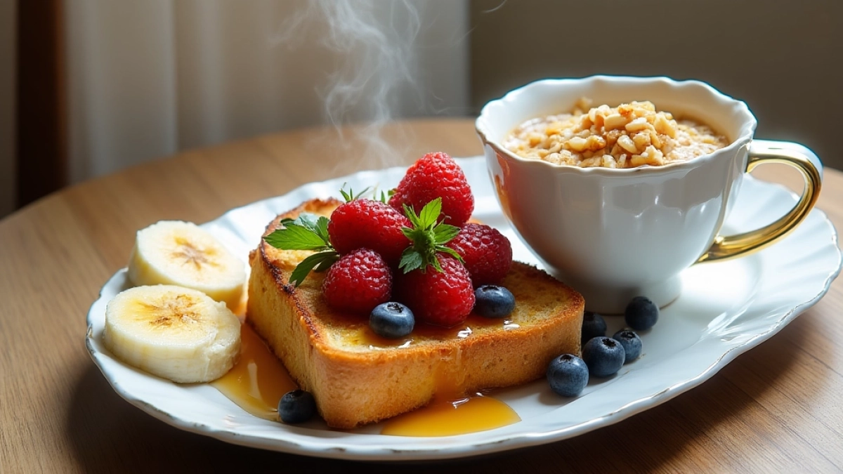 szybkie śniadanie na słodko