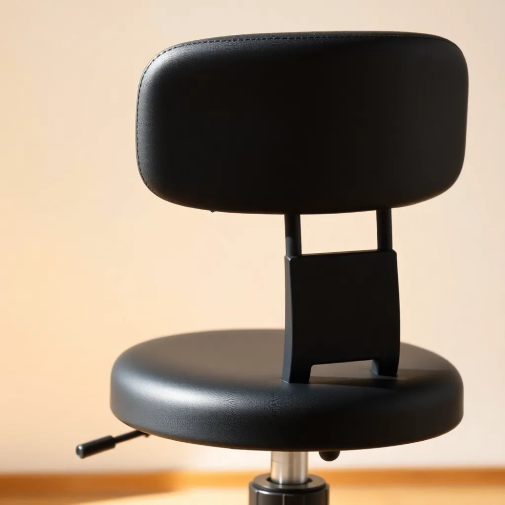 Taboret do masażu z oparciem