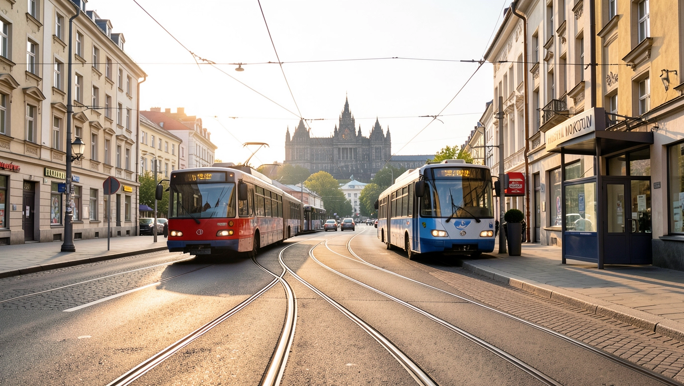 Transport z Hostel Mokotów
