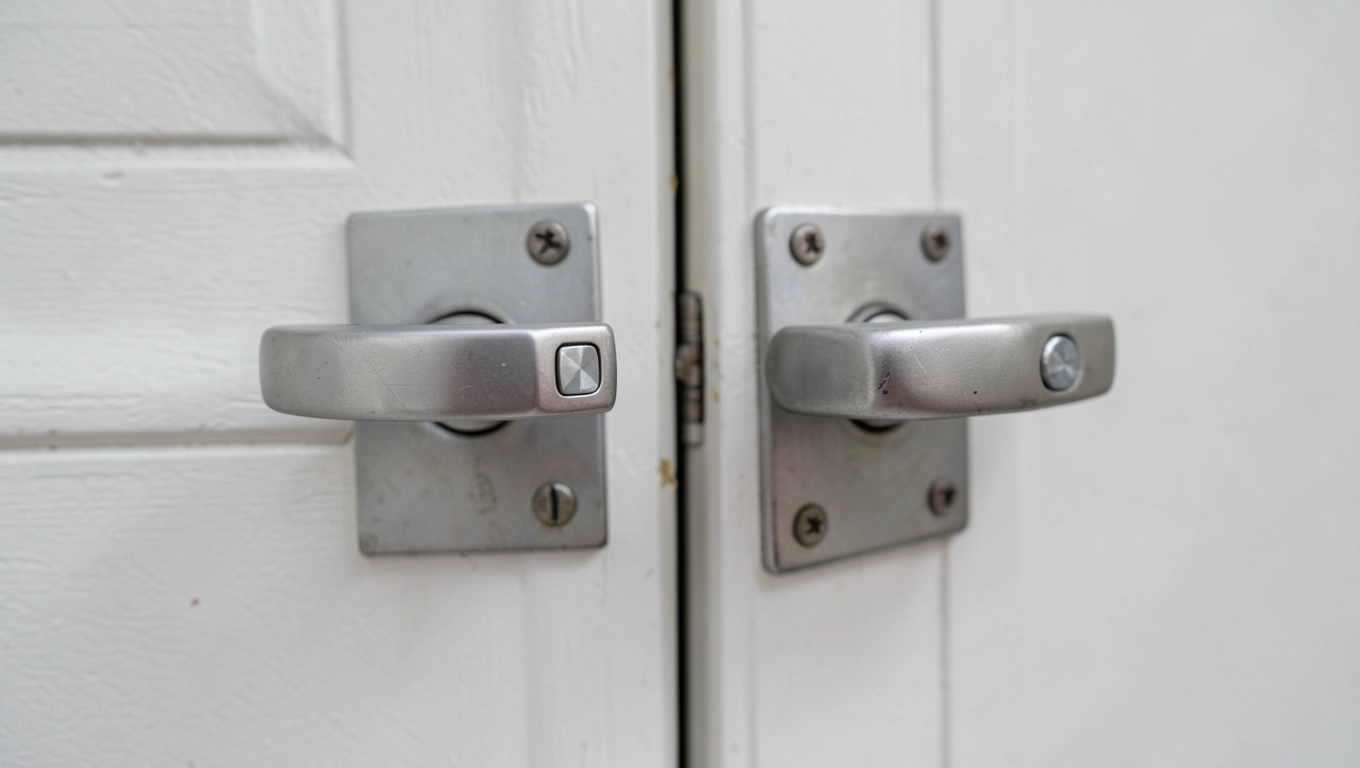 Trzpień kwadratowy w klamce drzwiowej