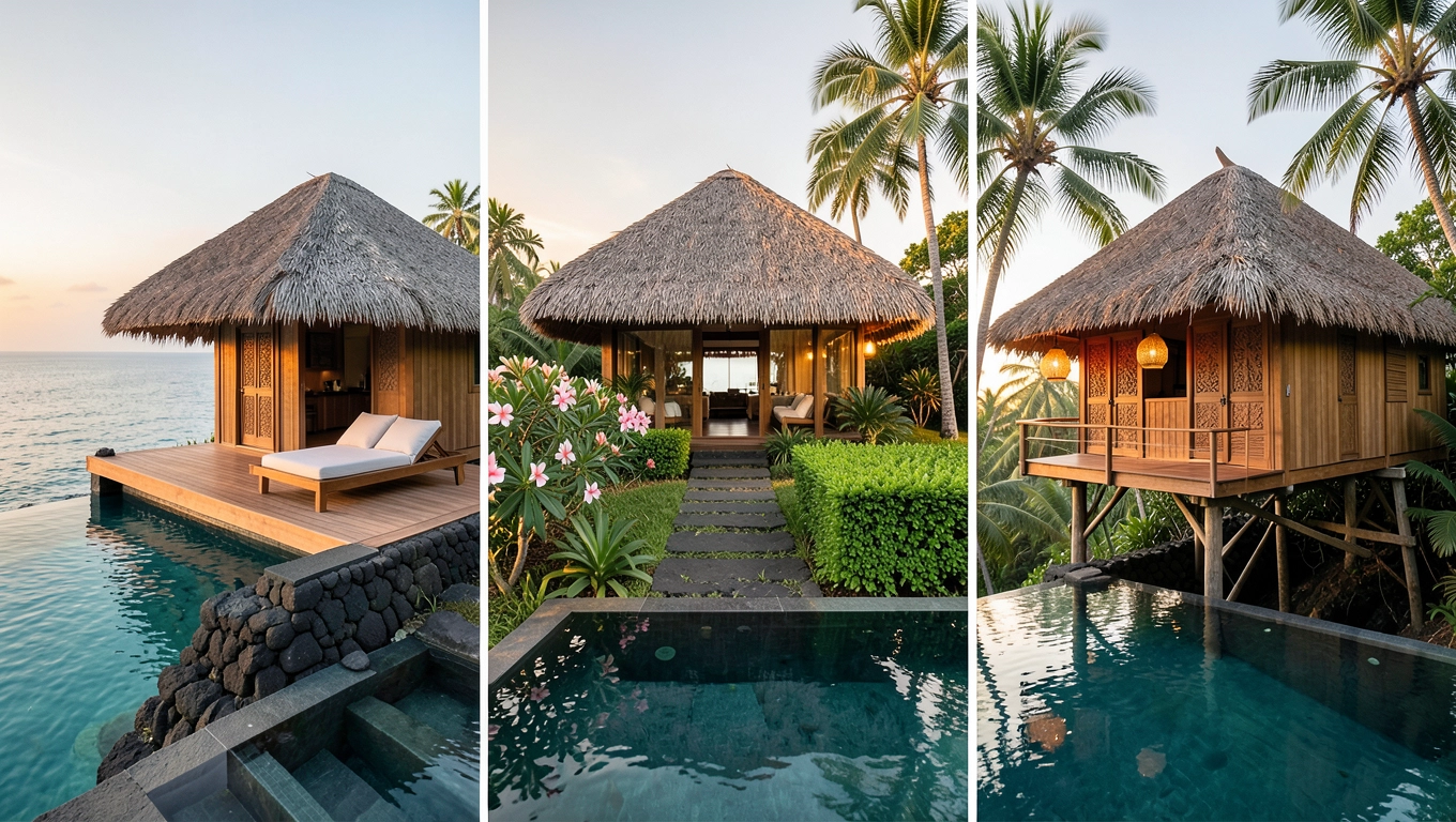 Typy bungalowów na Bali, jak wybrać pokój z widokiem na ocean