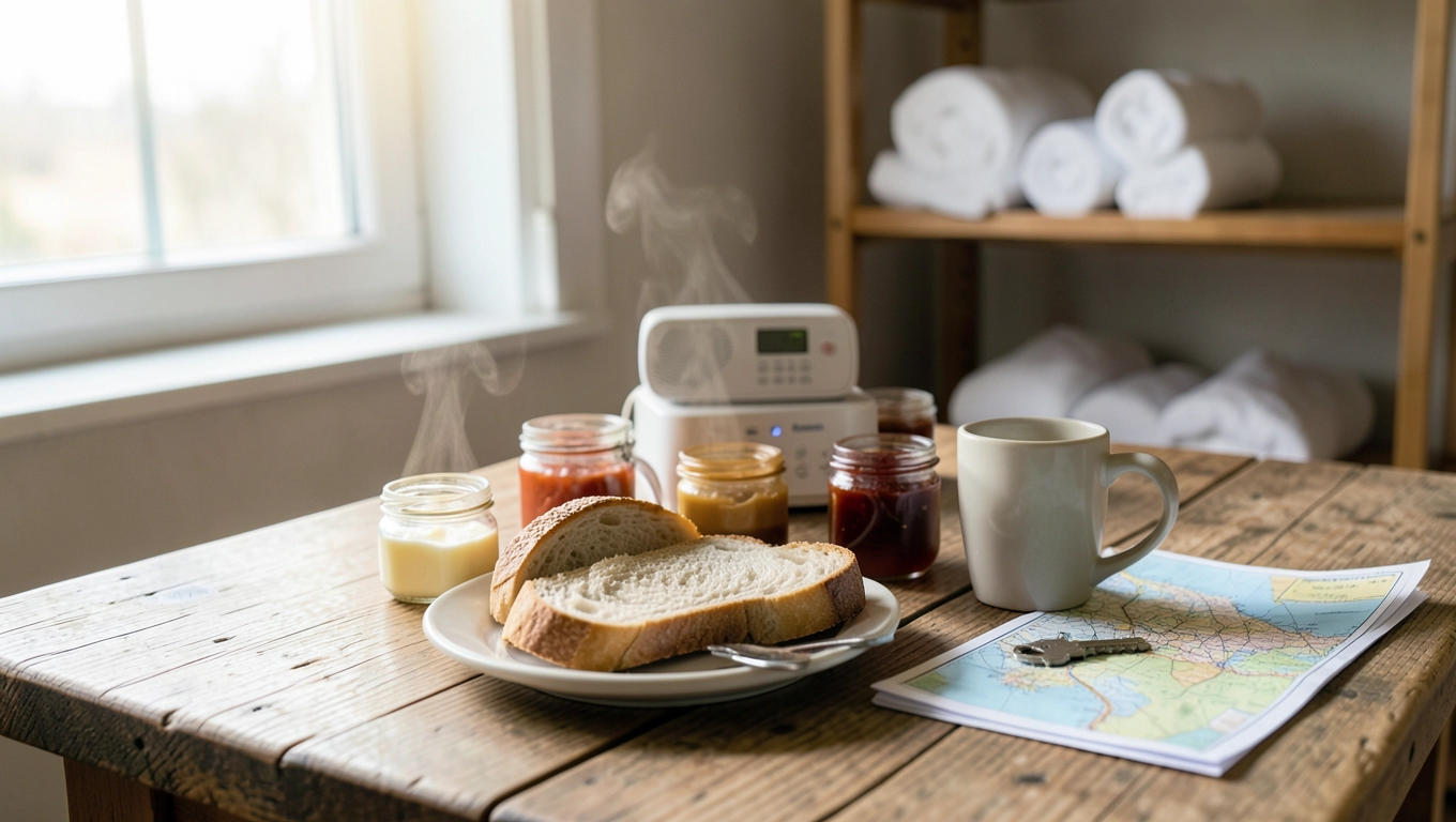 Udogodnienia w hostelu Helvetia śniadanie, Wi-Fi i więcej w cenie