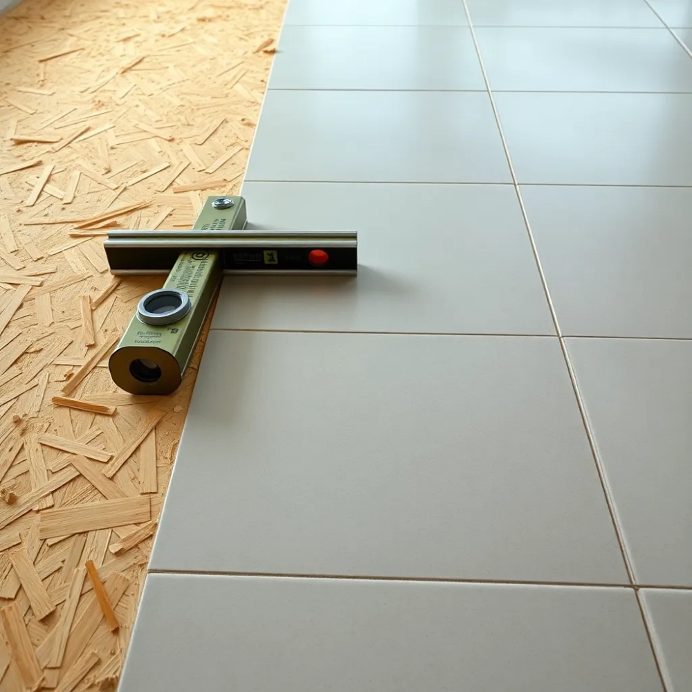 Układanie płytek na płytę OSB