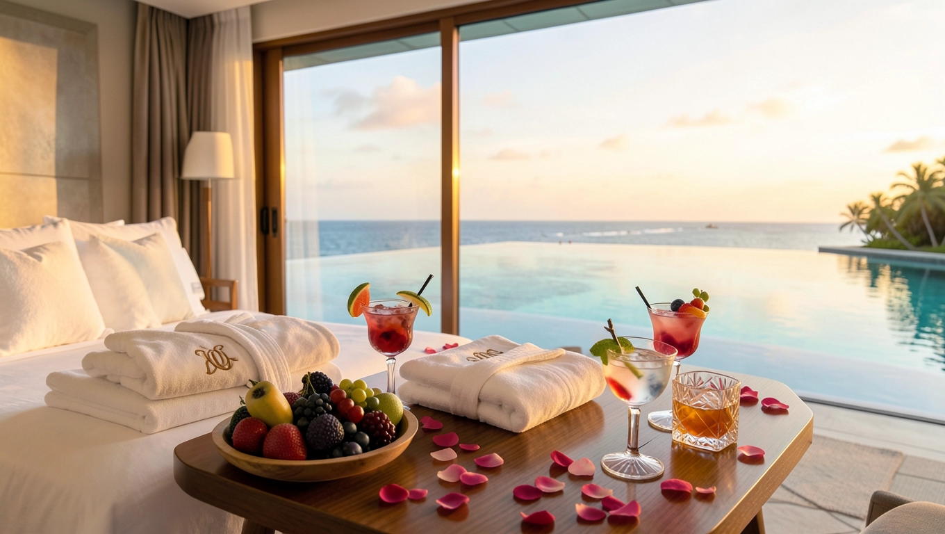 Usługi VIP w overwater suites