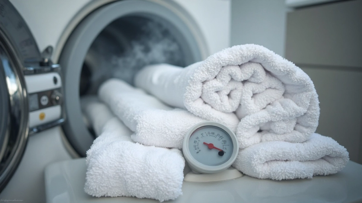 W ilu stopniach prać ręczniki i pościel