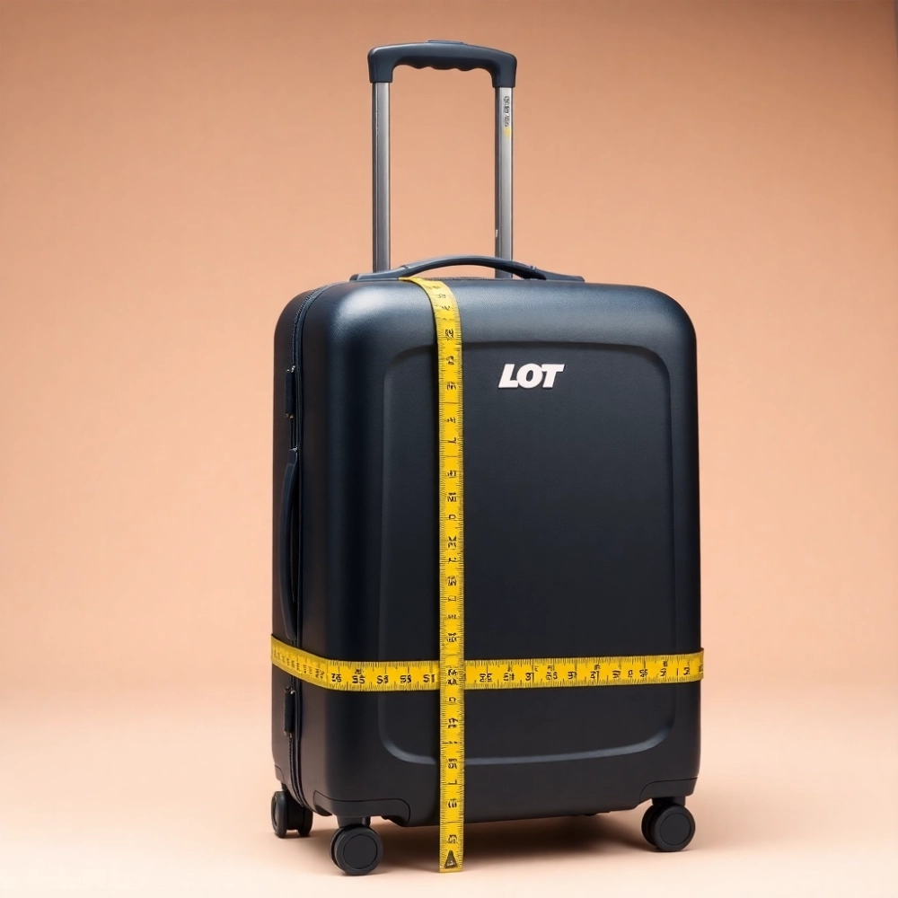 Walizka kabinowa LOT wymiary