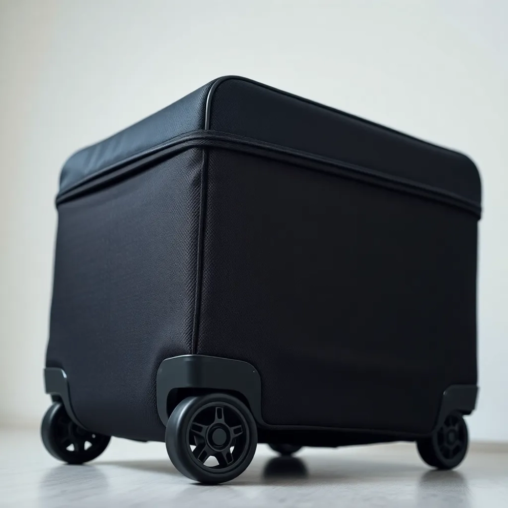 Walizka miękka na kółkach