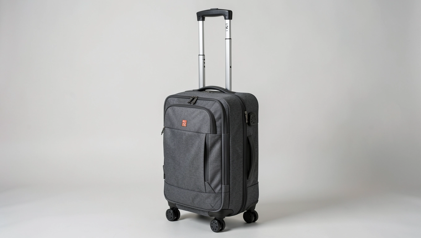 Walizka na 4 kółkach średnia