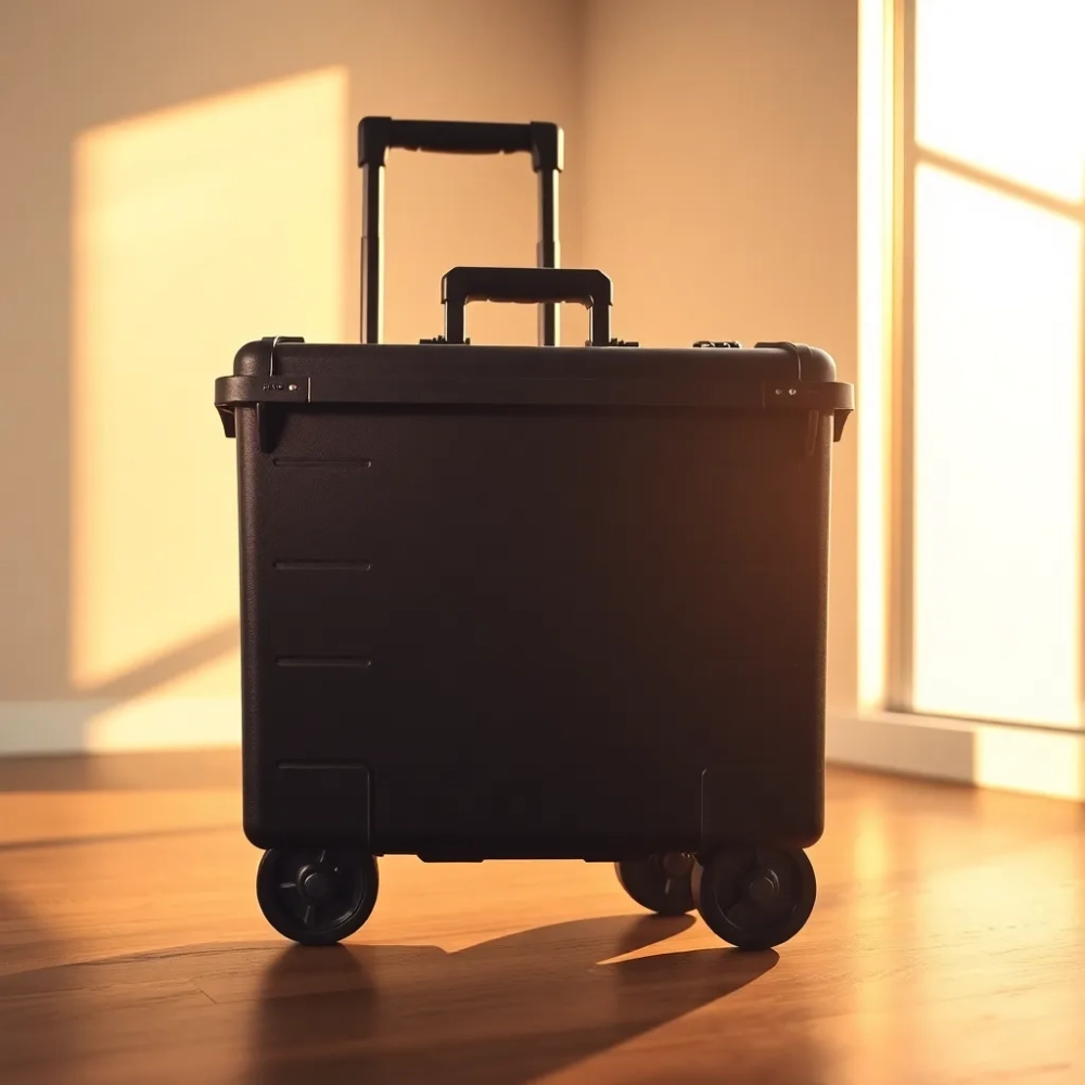 Walizka na narzędzia na kółkach