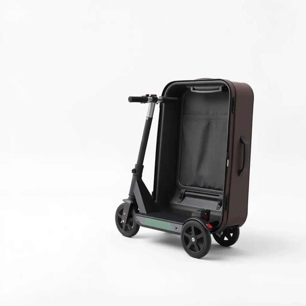 Walizka z hulajnogą Wittchen