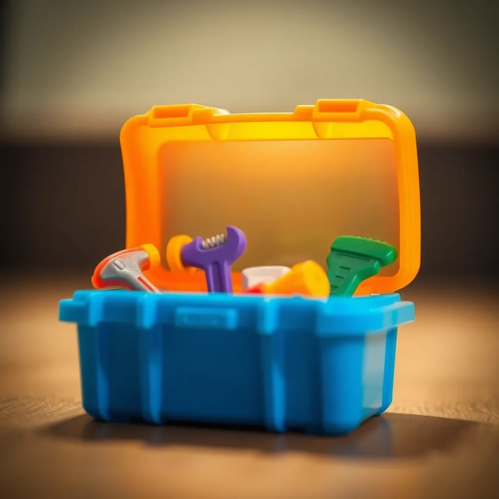 Walizka z narzędziami zabawka