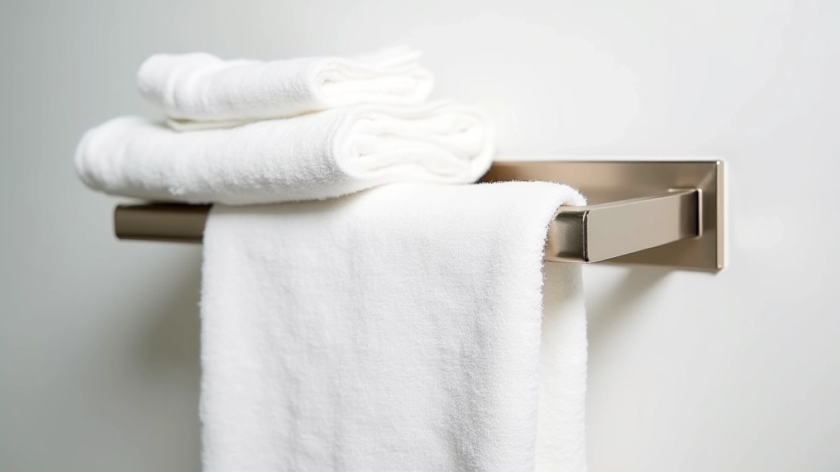 Wieszak na ręczniki bez wiercenia