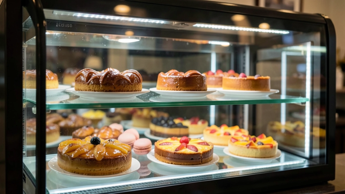 Witryna bufetowa na ciasto