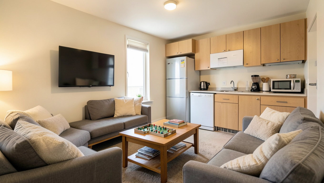 wspólne przestrzenie kapsuł hostel za darmo