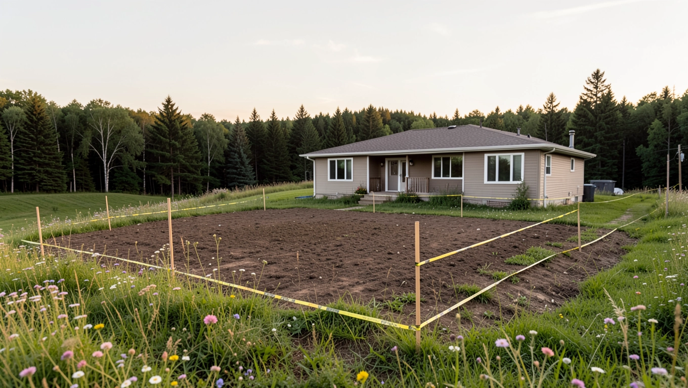 Wybór działki i przygotowanie terenu pod budowę bungalowu