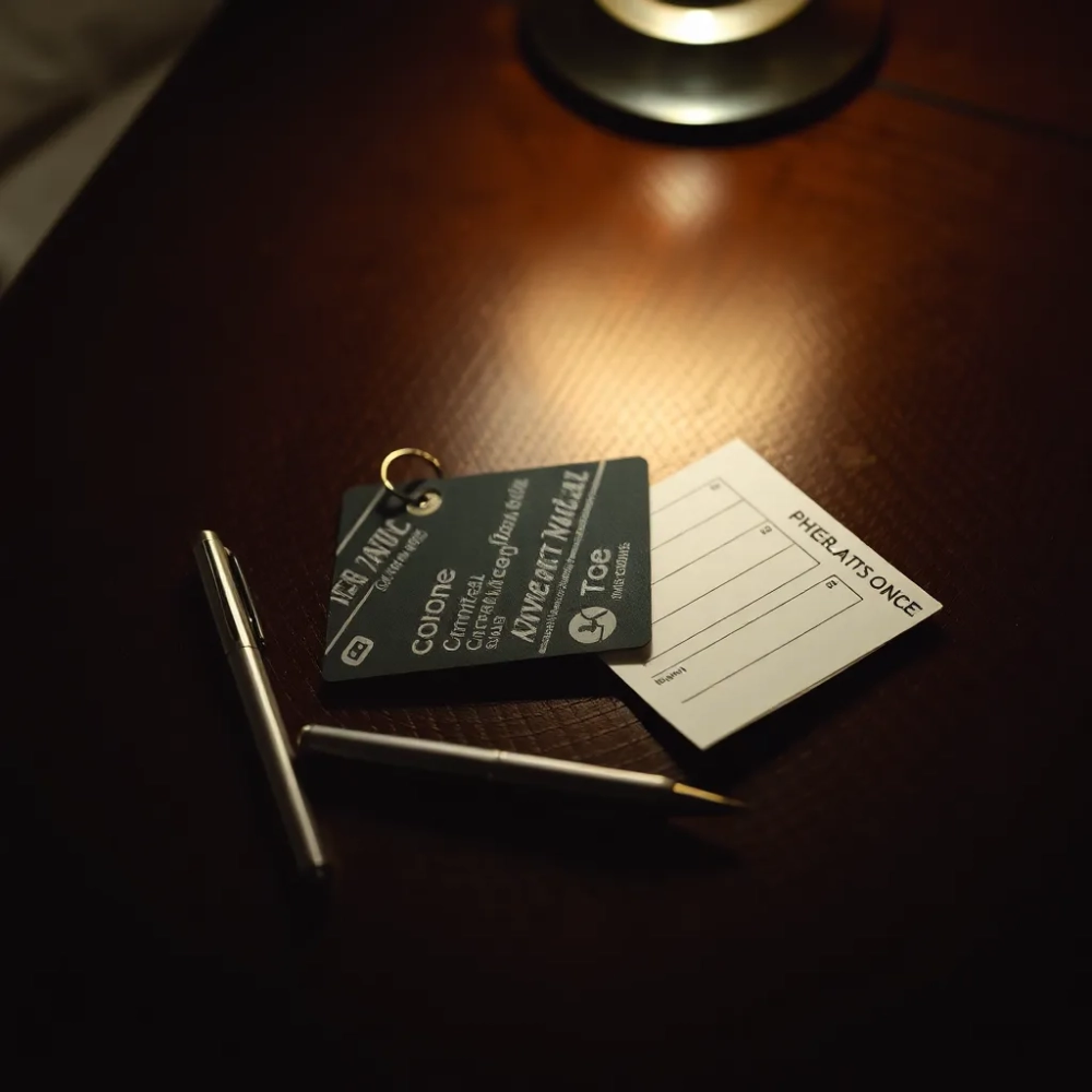 Wymeldowanie z hotelu w nocy