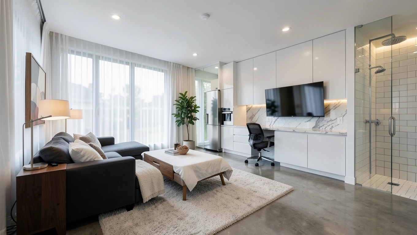 Wyposażenie i udogodnienia w apartamentach