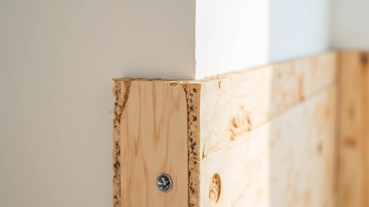 Wzmocnienie ścianki GK płytą OSB