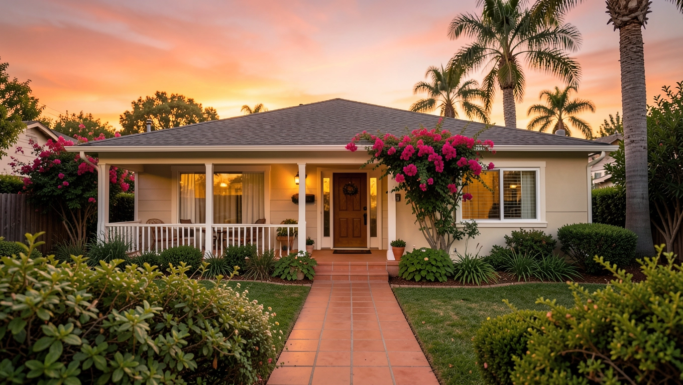 Zachody Słońca i Domowy Klimat: Magia Bungalow Los Angeles